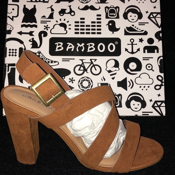 Rampage Heel Sandals -NIB - Picture 1 of 6